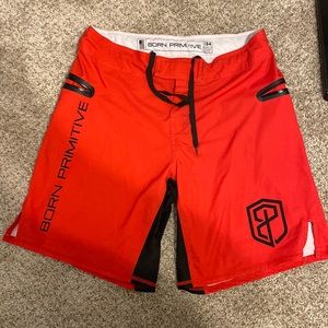 Born Primitive Men’s Fighting Shorts, Size 34